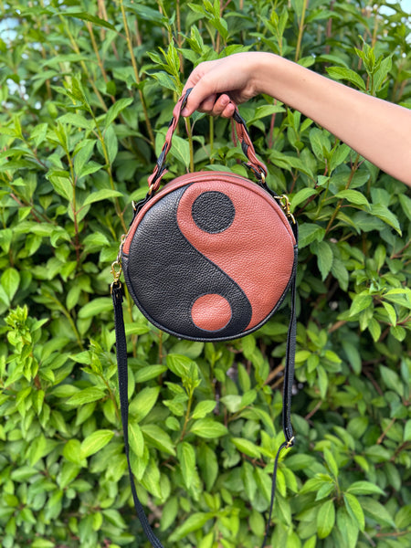 Braided Handle Buckaroo Circle Bag