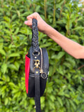 Braided Handle Buckaroo Circle Bag