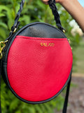 Braided Handle Buckaroo Circle Bag