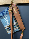 Leather and Pendleton Wool Fanny Pack