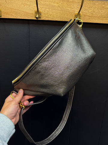 Bronze Leather  Neon Moon Sling Bag
