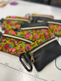 Vintage Fabric Clip and Go Pouches