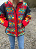 Denim and Pendleton Wool Chore Coat