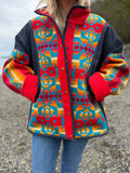 Denim and Pendleton Wool Chore Coat