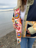 Vintage Blanket Chore Coat