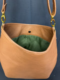 Pendleton Wool  and Leather Structured Hobo Purse