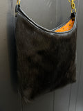 Hair on Hide Slouchy Shoulder Bag