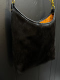 Hair on Hide Slouchy Shoulder Bag
