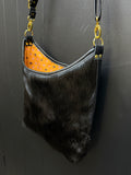 Hair on Hide Slouchy Shoulder Bag