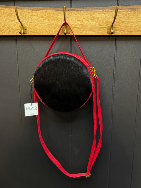 Hair on Hide Buckaroo Circle Bag