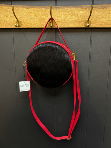 Hair on Hide Buckaroo Circle Bag