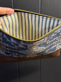 Leather and Pendleton Wristlets