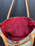 3 In 1 Leather and Pendleton Wool Tote