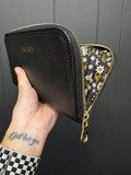 Neutral Colors Zip Around Wallet