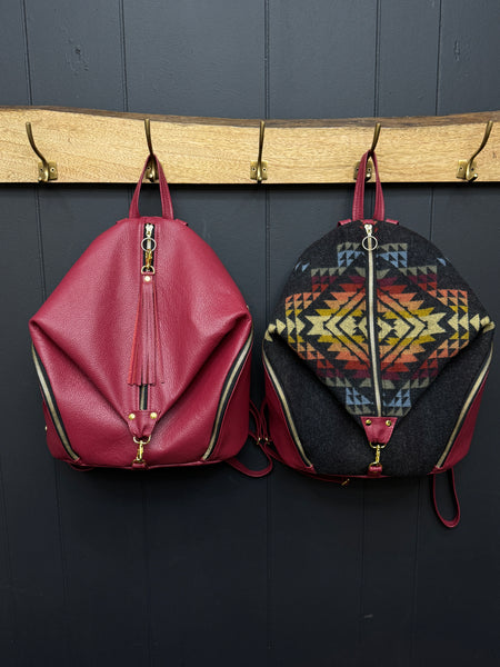 Italian Leather Backpack