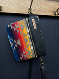 Leather and Pendleton Wool Fanny Pack