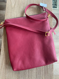 Raspberry Leather and Pendleton Wool