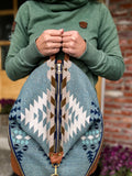 Leather and Pendleton Backpack