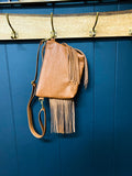 Leather and Pendleton Wool Fanny Pack
