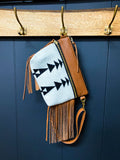 Leather and Pendleton Wool Fanny Pack