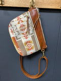 Leather and Pendleton Wool Fanny Pack